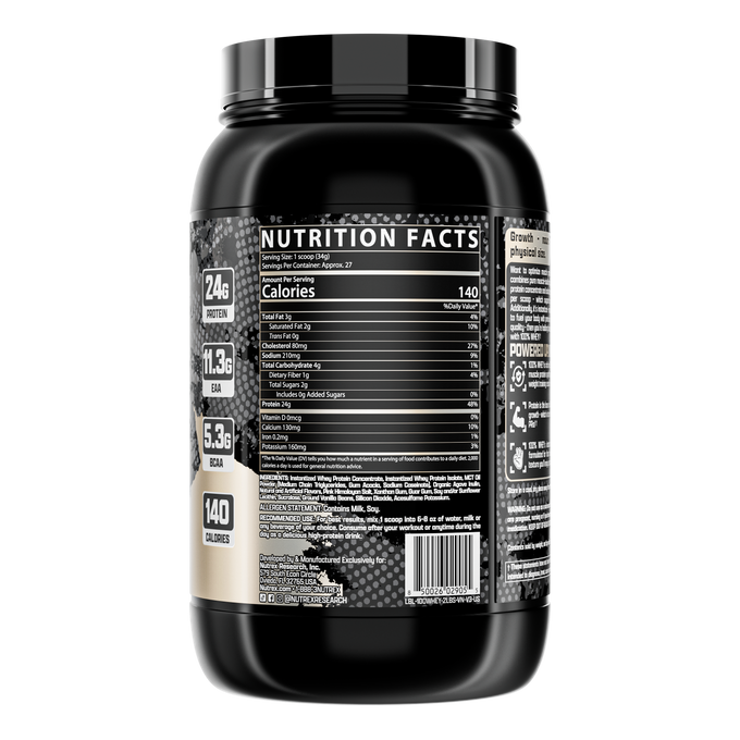 100% WHEY BAUNILHA- 913 g