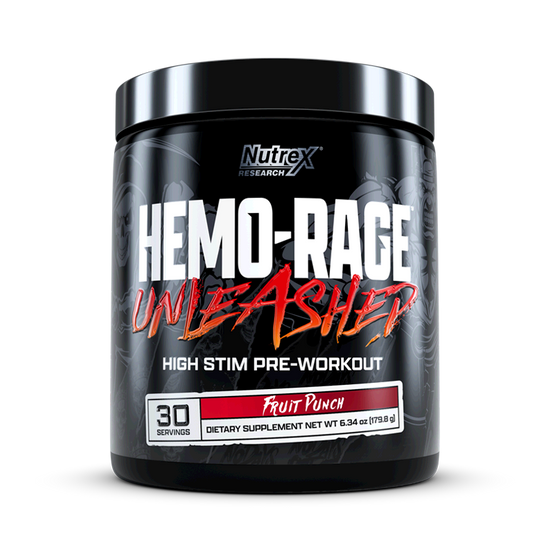 Nutrex - Hemo Rage - Ponche de Frutas - 30 Servings