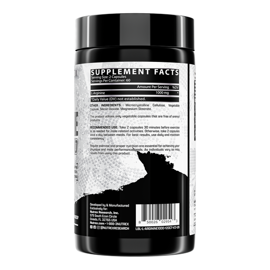 Nutrex - L-Arginina 1000 - 120 Cápsulas