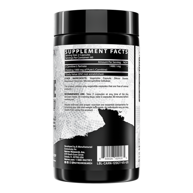 L-CARNITINA 1000 - 120 CÁPSULAS