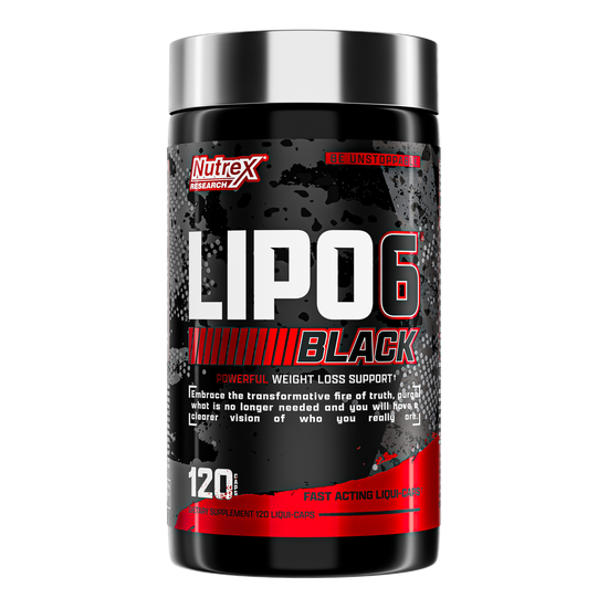Nutrex - Lipo 6 - Black - 120 Cápsulas